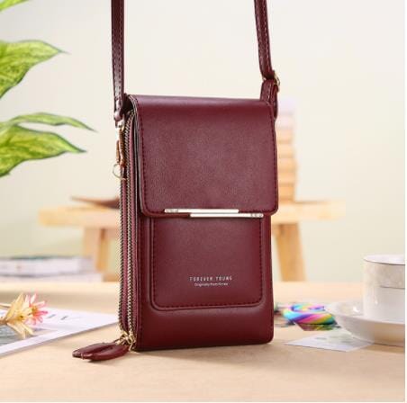 Bolsa de Couro Forever Quality 2 em 1