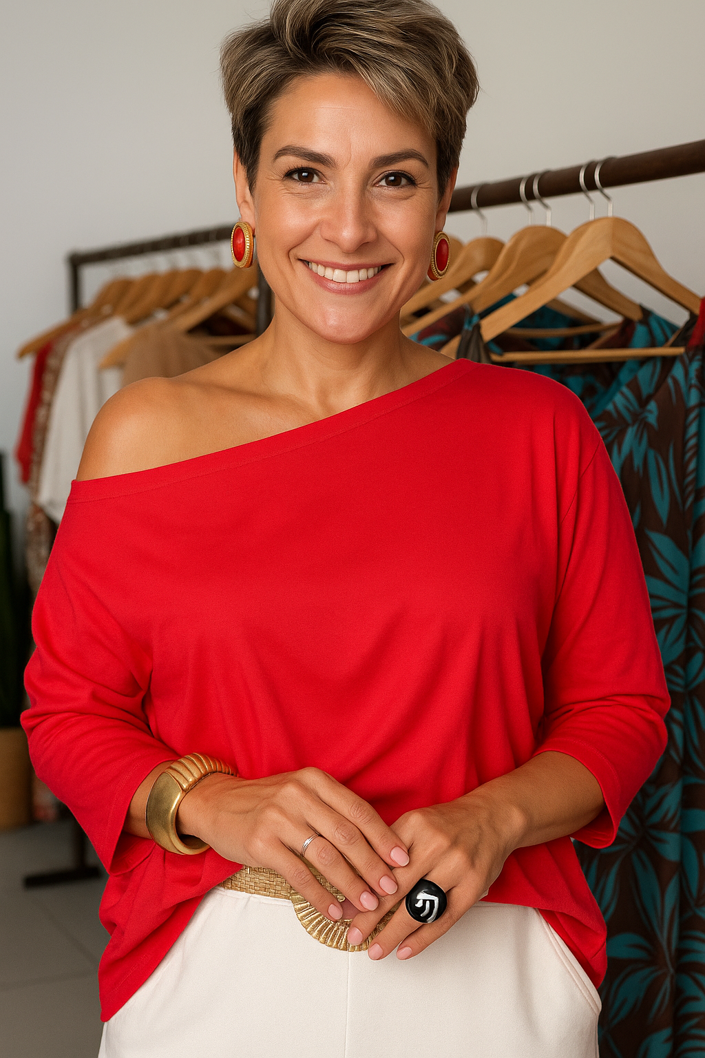 (KIT COM 4) Blusinha Soft Manga 3/4 [PROMOÇÃO PRIMAVERA/VERÃO]