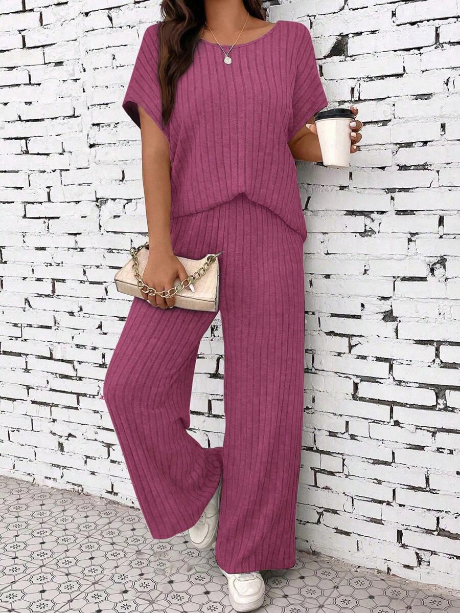 Conjunto (Blusa + Calça) Crochê Macio [PAGUE 1 LEVE 2]