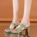 Sandália Joia Rara™ - Sofisticação e Conforto para Seus Pés!