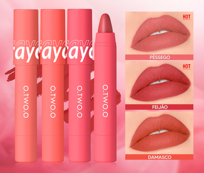 Batom matte e Lápis de contorno