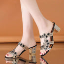 Sandália Joia Rara™ - Sofisticação e Conforto para Seus Pés!