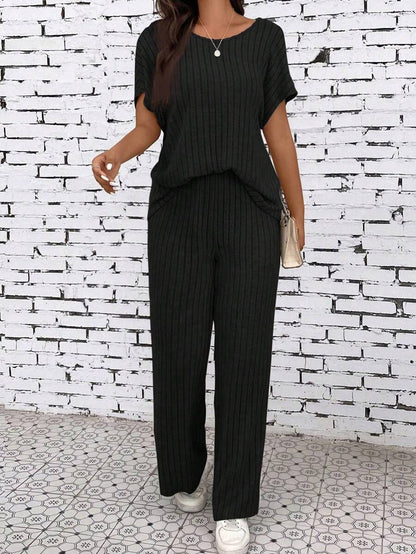 Conjunto (Blusa + Calça) Crochê Macio [PAGUE 1 LEVE 2]